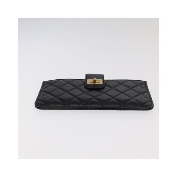 Pre Loved Chanel 255 Women Black Wallets - Picture 7 of 8